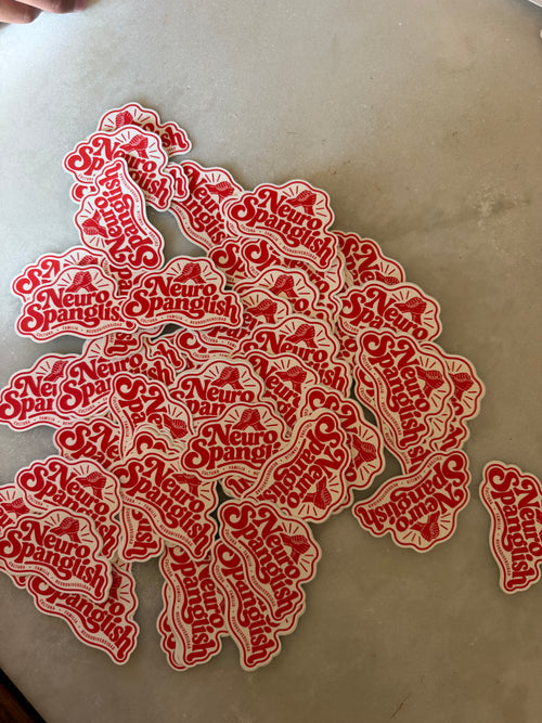 NeuroSpenglish Signature Logo Stickers